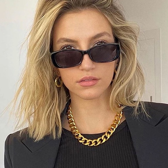 NEW CHUNKY 18K GOLD CHAIN NECKLACE - Picture 5 of 5